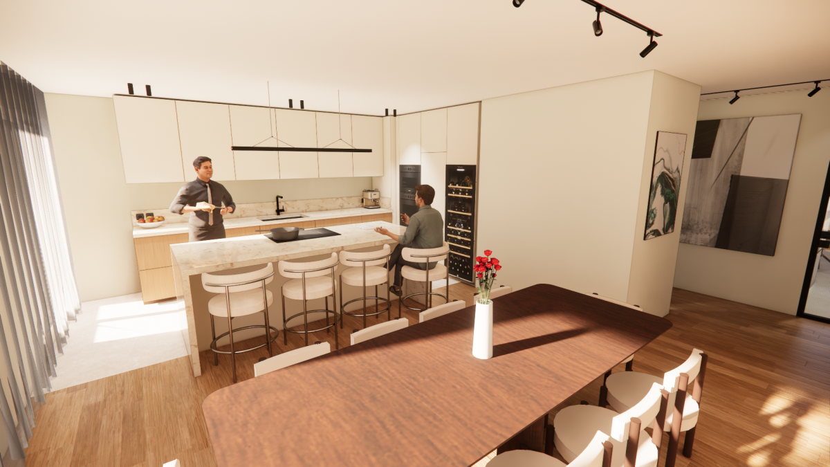 Casa Mariposa ALFRED Rénovation Cuisine Projet Alfred à Tours